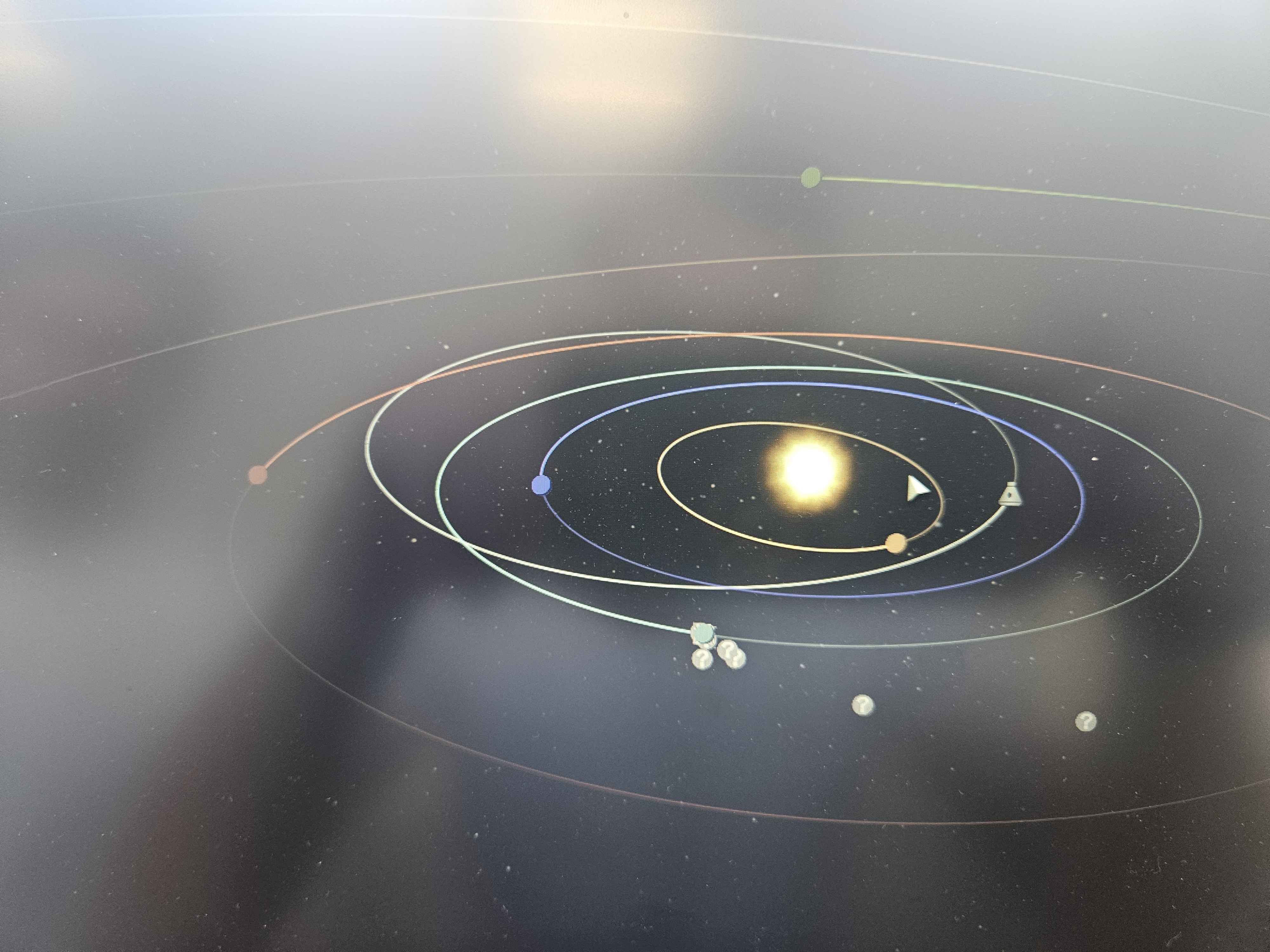 Satellisation d’un engin en orbite du soleil